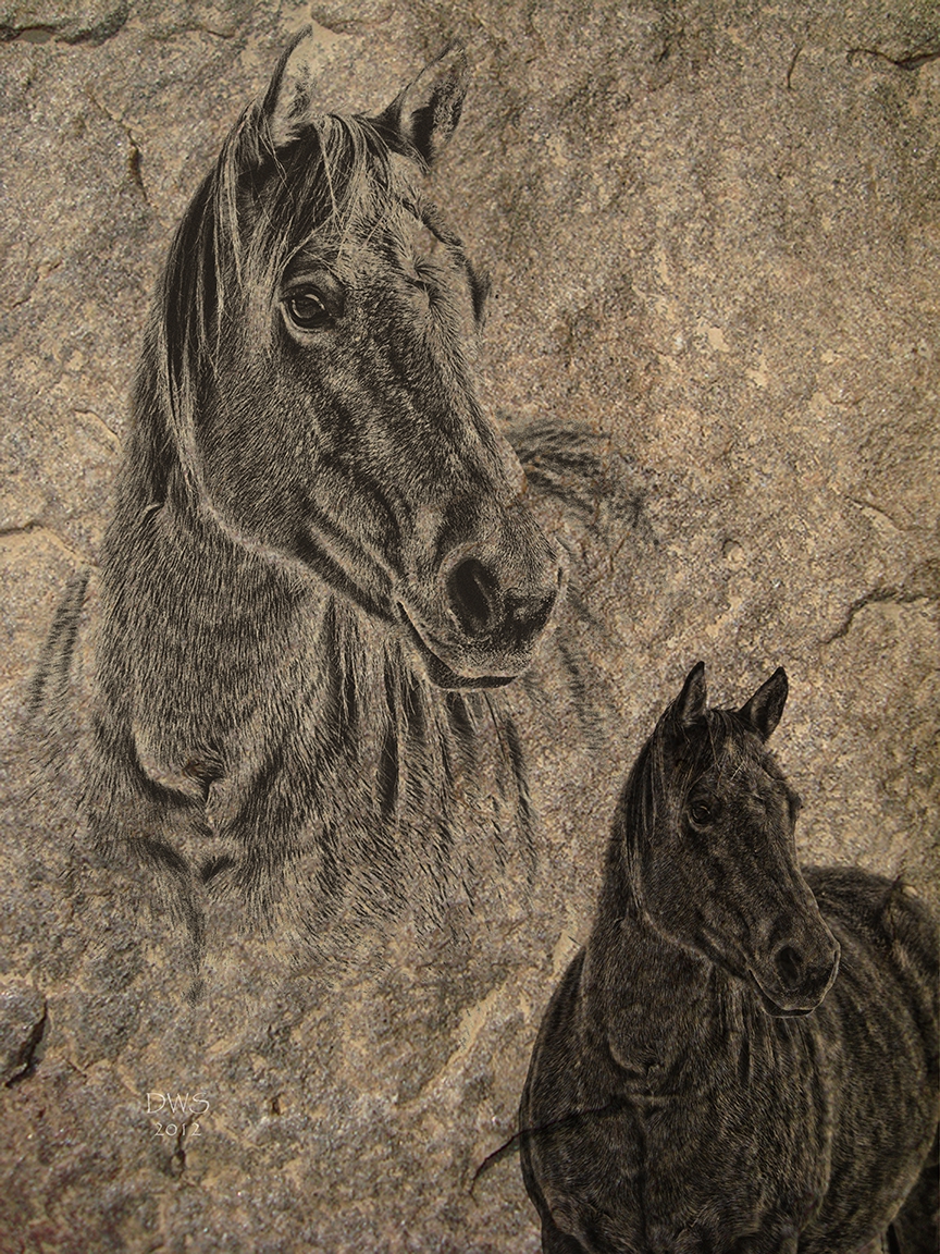 Click here to view Two Stone Ladies by David W Schafer