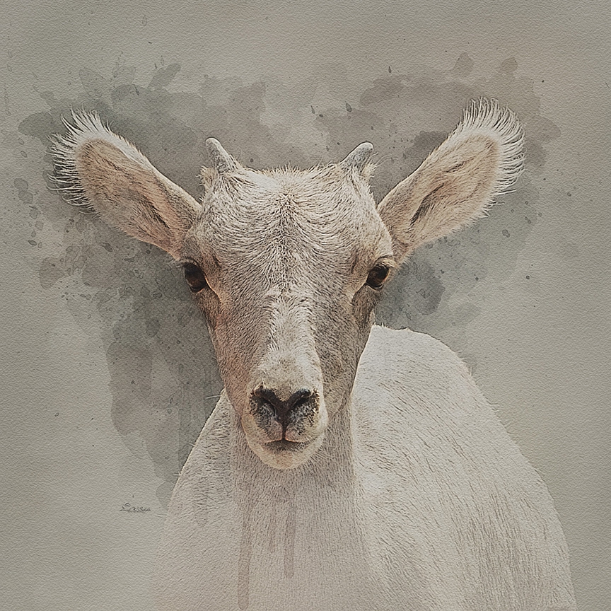 Click here to view Soulful Sleepy-Eyed Sheep by David W Schafer
