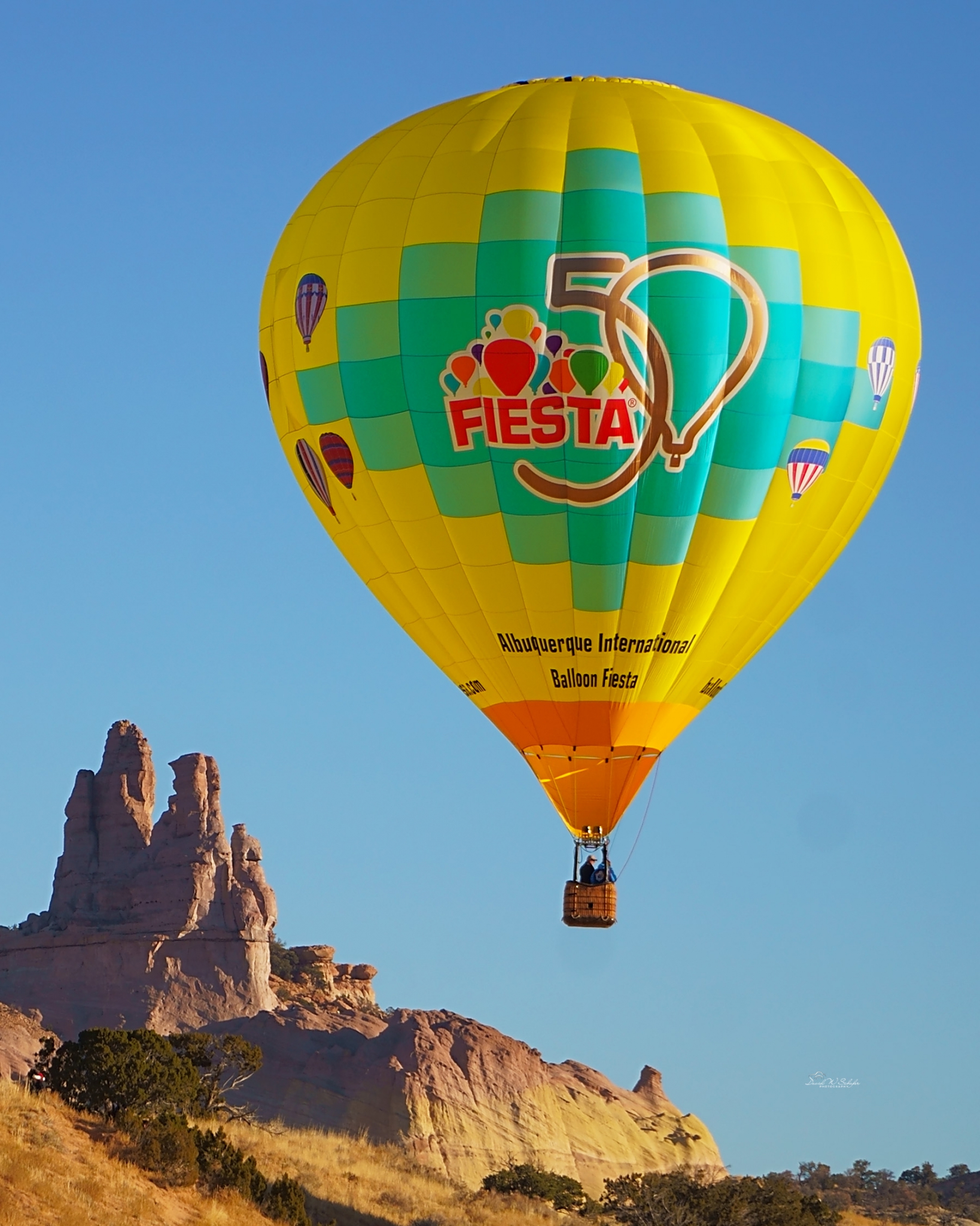 Click here to view Hot Air Balloons artwork by David W Schafer